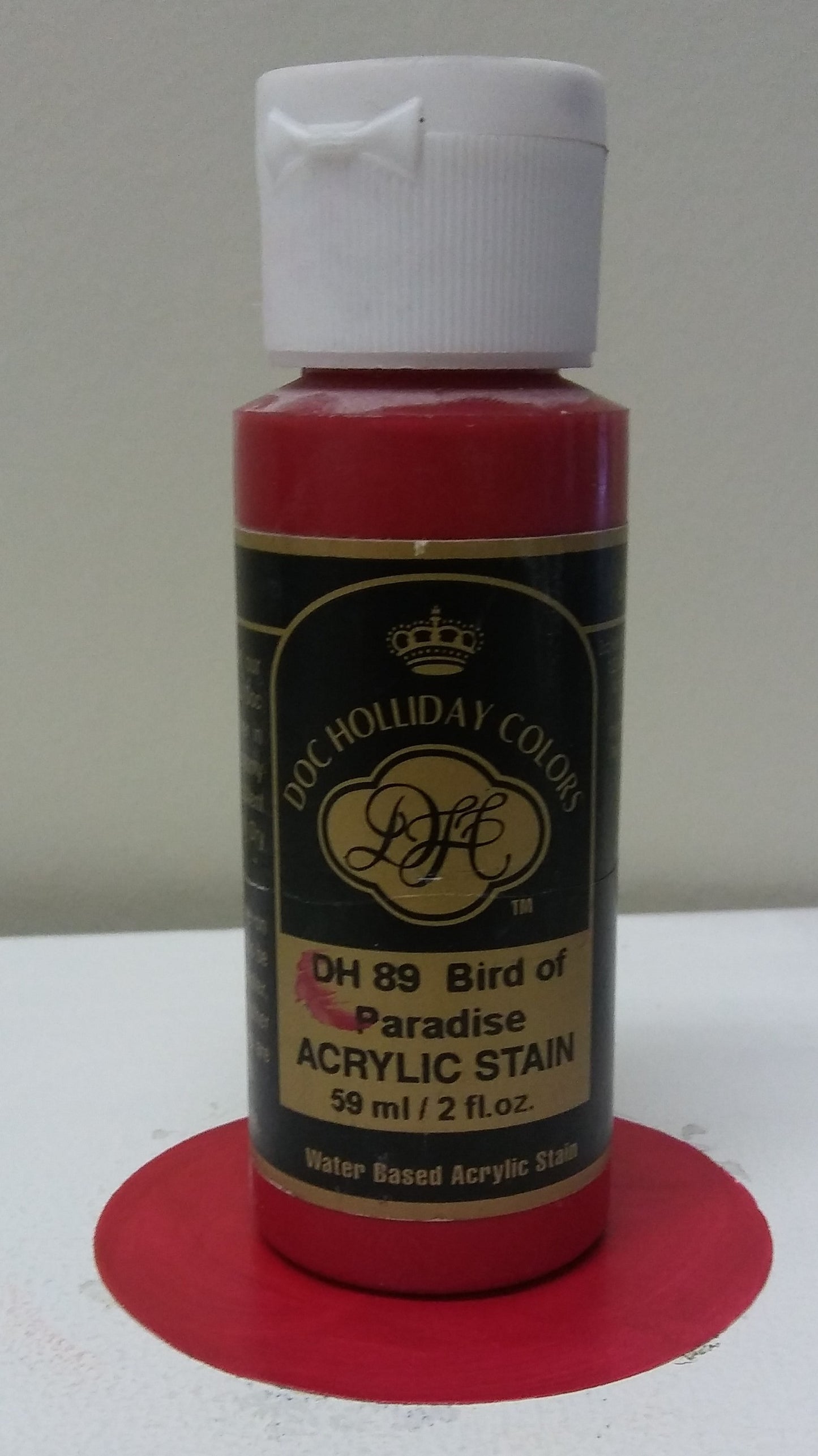 A DH 89 Bird of Paradise Pearl Acrylic Stain image 0