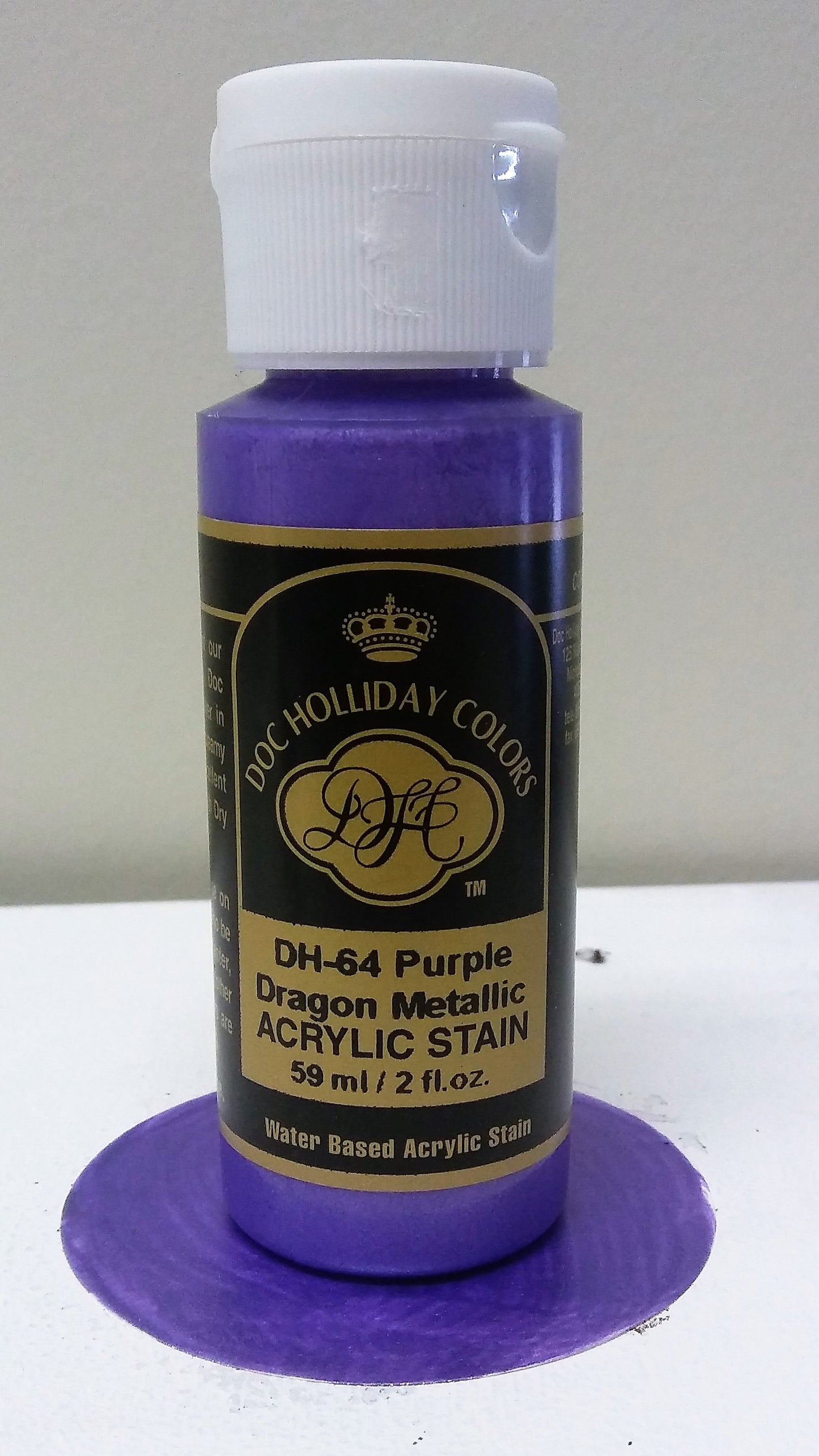 A DH 64 Purple Dragon Metallic Acrylic Stain image 0