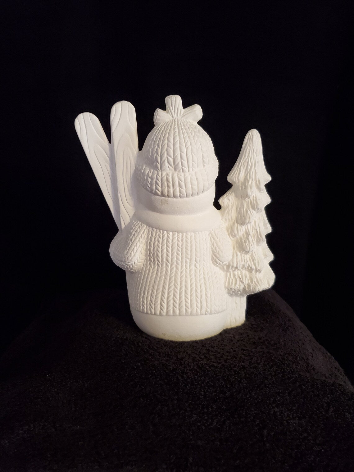 Snowman w/ Skis image 1