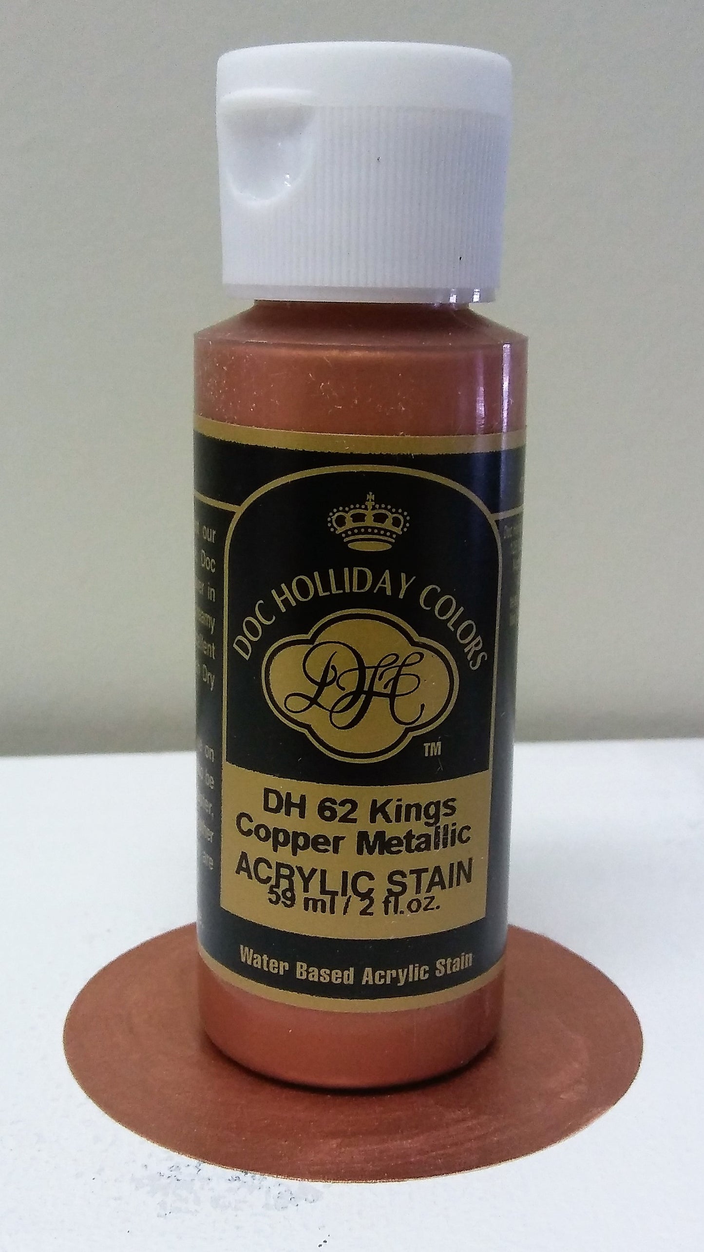 A DH 62 Kings Copper Metallic Acrylic Stain image 0
