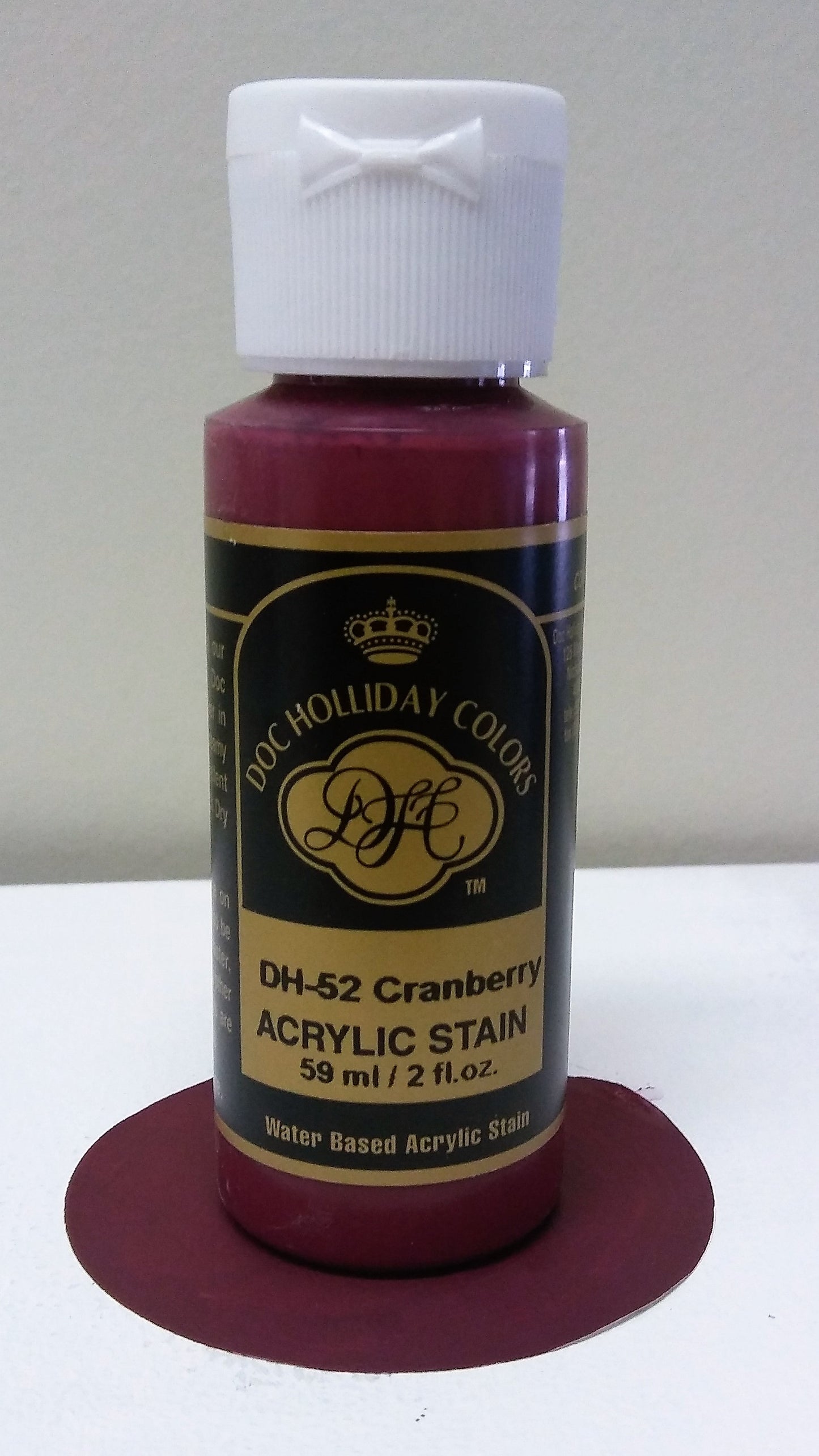 A DH 52 Cranberry Acrylic Stain image 0