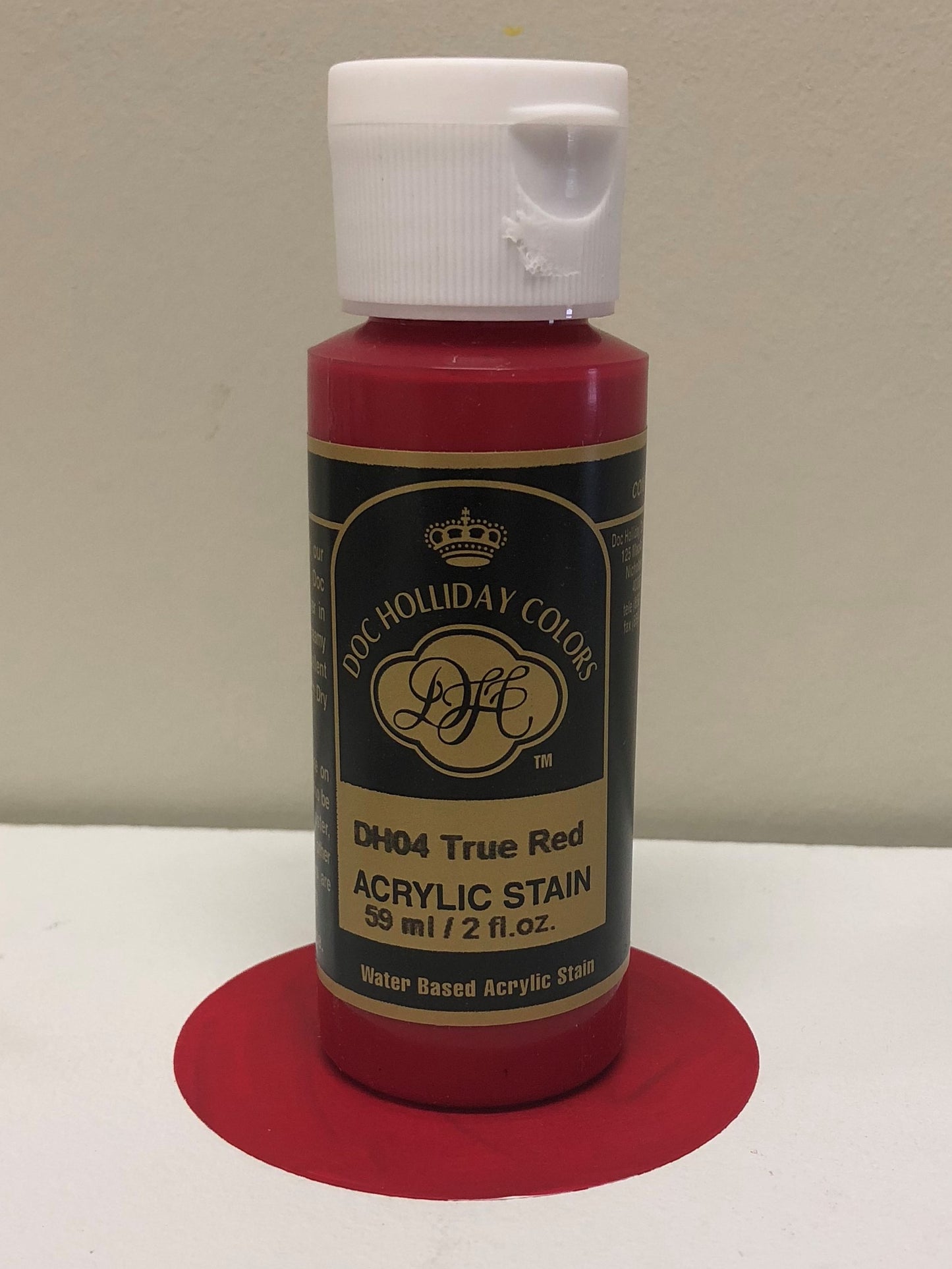 A DH 04 True Red Acrylic image 0