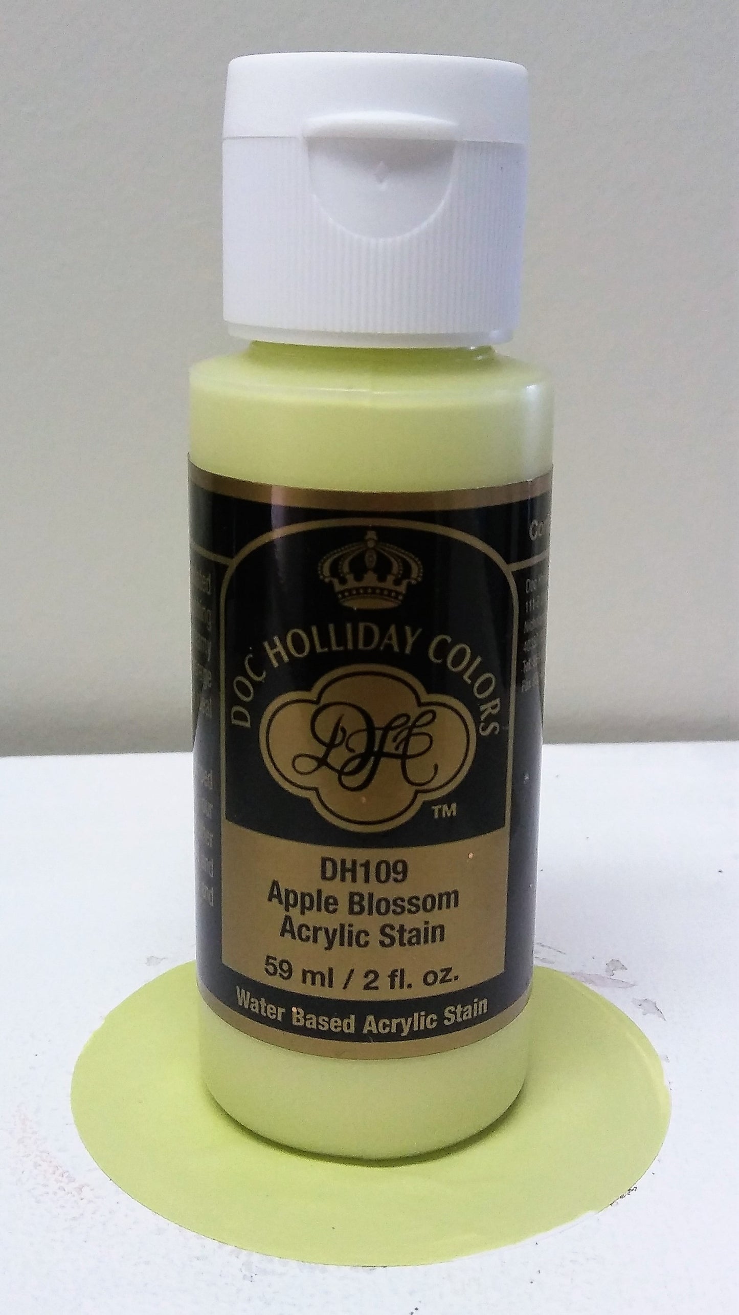 A DH 109 Apple Blossom Green Acrylic Stain image 0