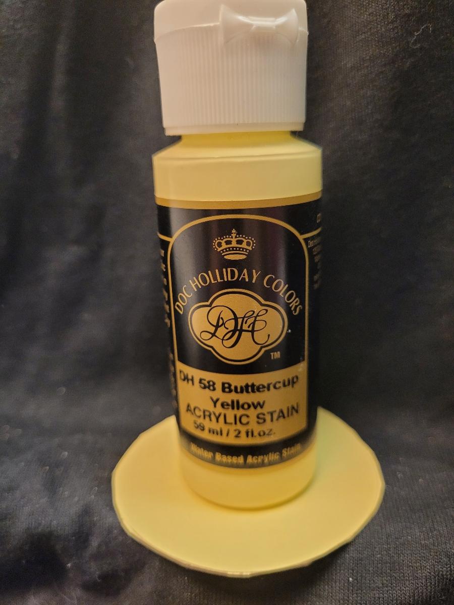 A DH 58 Buttercup Yellow Acrylic Stain image 0