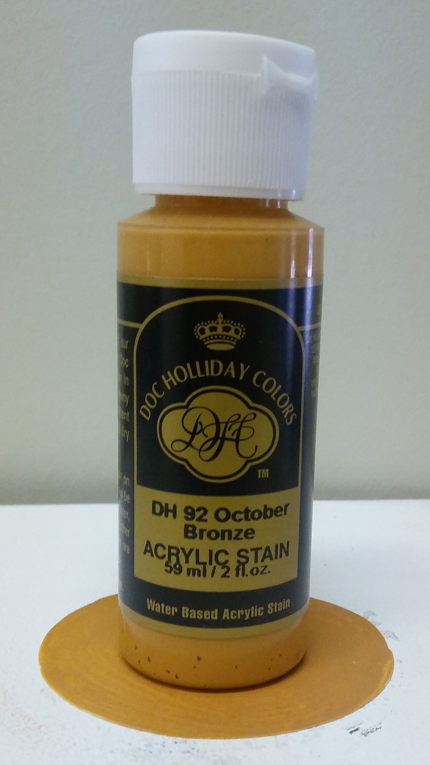 A DH 92 October Bronze Acrylic Stain image 0