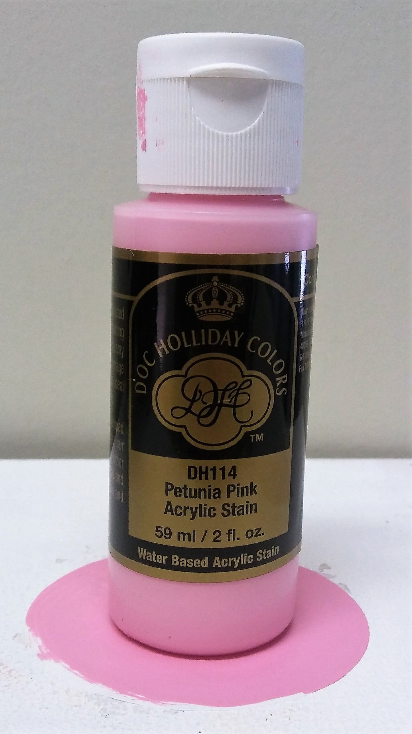 A DH 114 Petunia Pink Acrylic Stain image 0