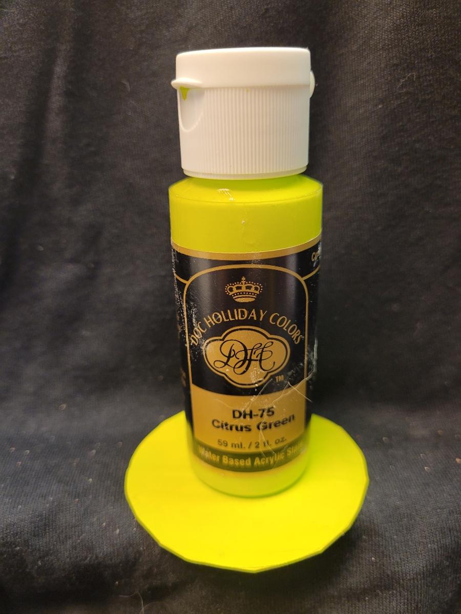 A DH 75 Citrus Green Pearl Acrylic Stain image 0