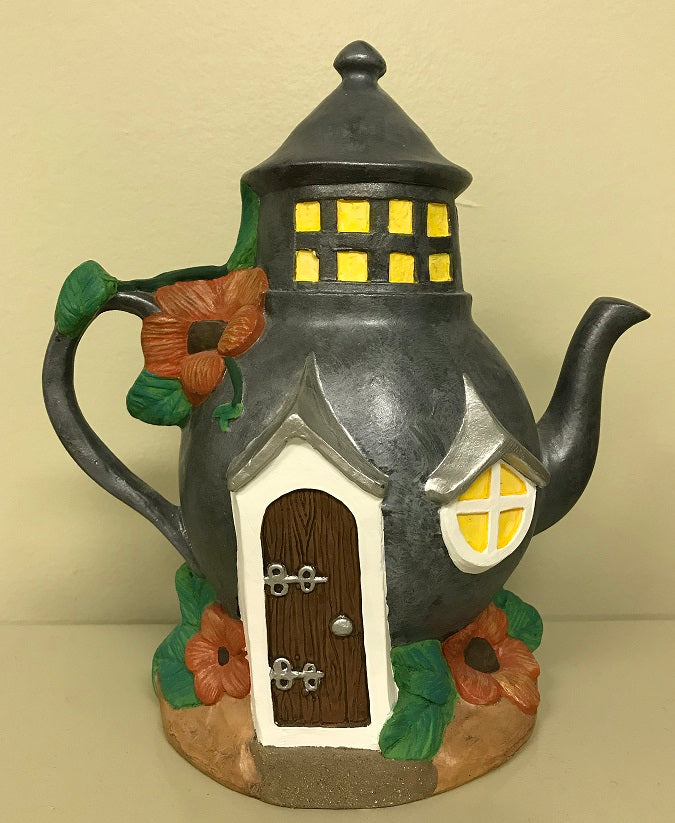KP 1086 Teapot Fairy House image 0