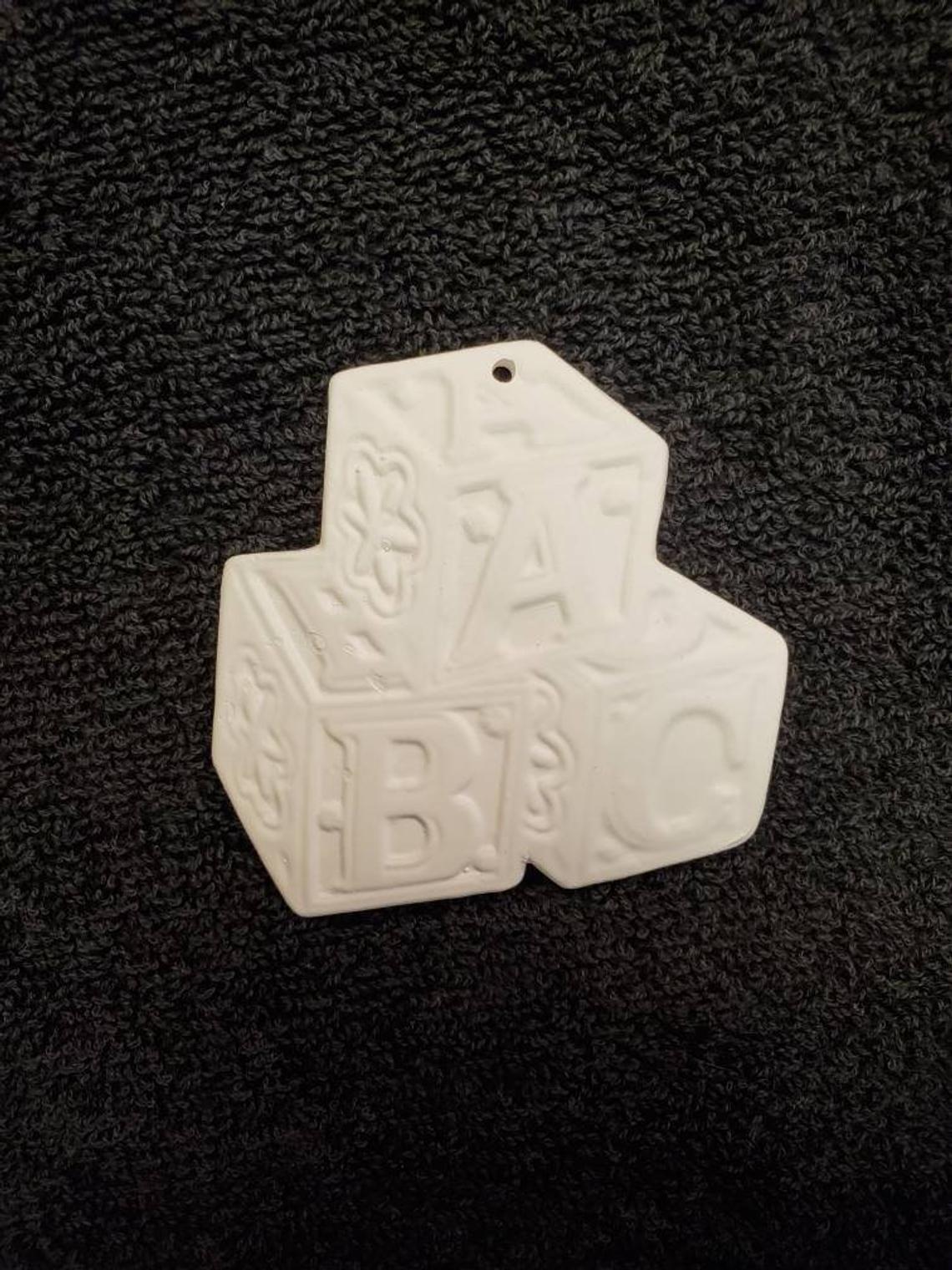 Baby Building Blocks Ornament/Magnet image 0