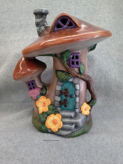 KP 1055 Mushroom Fairy House image 0