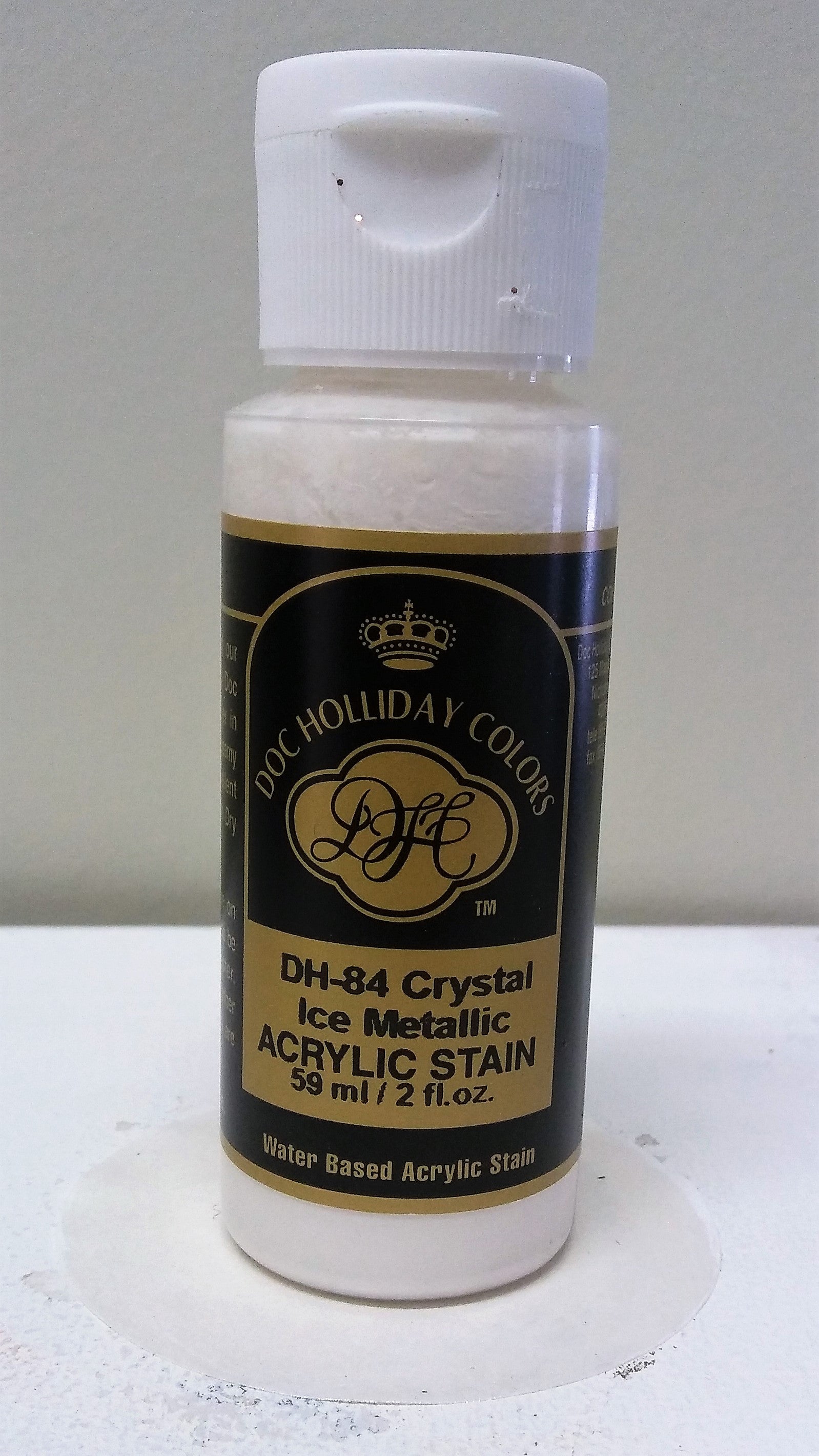 A DH 84 Crystal Ice Metallic Acrylic Stain image 0