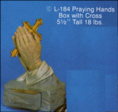 L 184 Praying Hands Box image 0