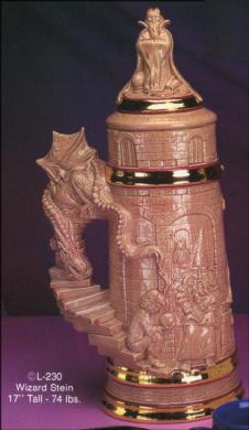 L 230 Wizard Stein w/ Lid image 0