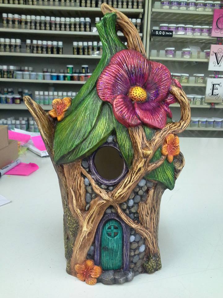 KP 1052 Fairy Birdhouse image 0