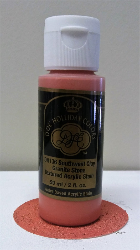 A DH 136 Southwest Clay Textured Acrylic Stain image 0
