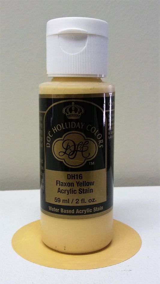 A DH 16 Flaxon Yellow Acrylic Stain image 0