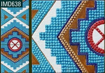 IMD 638 Native American Ornament Tile image 0