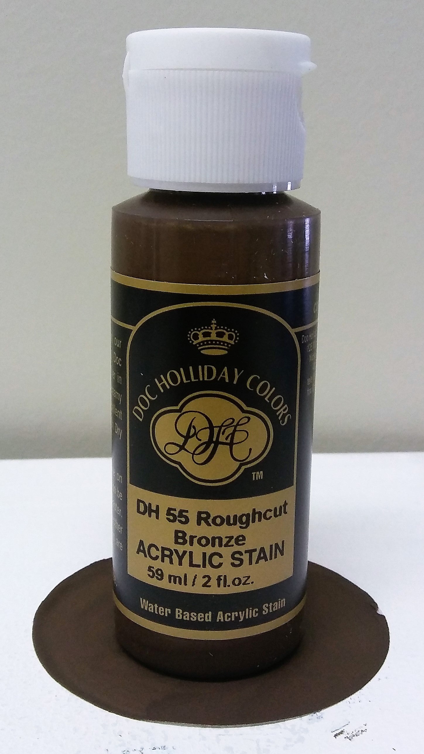 A DH 55 Roughcut Bronze Acrylic Stain image 0