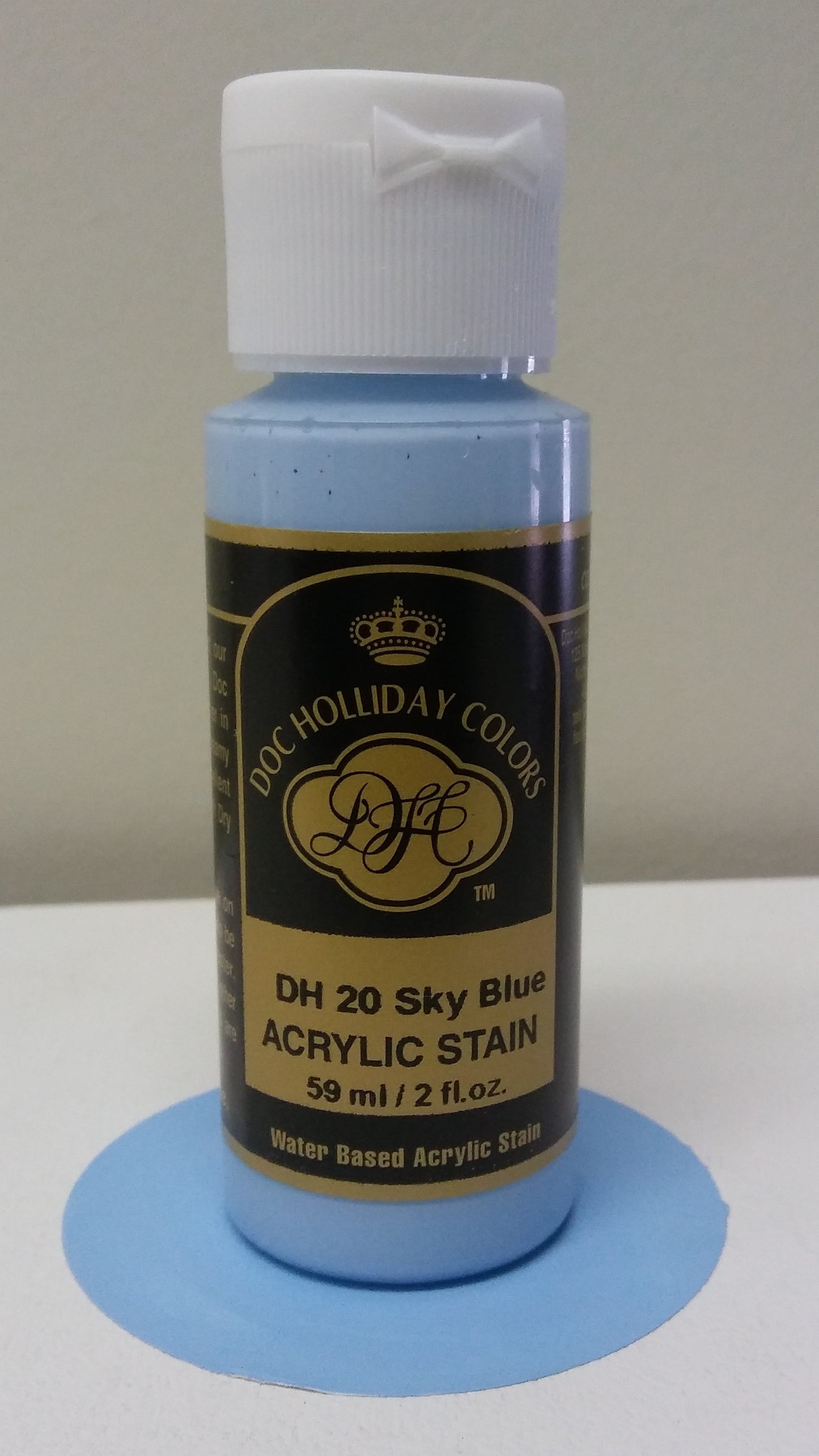 A DH 20 Sky Blue Acrylic Stain image 0