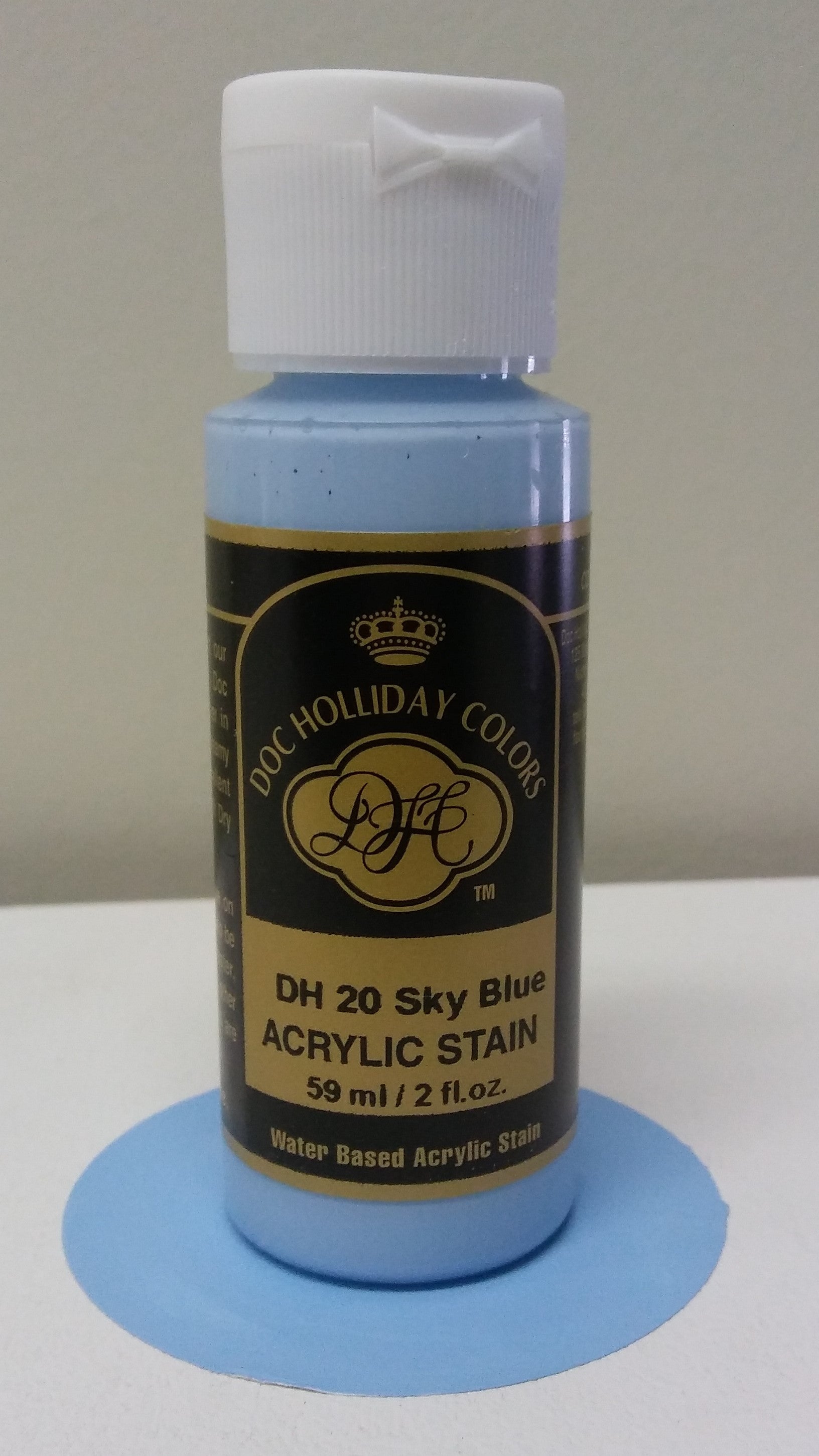 A DH 20 Sky Blue Acrylic Stain image 0