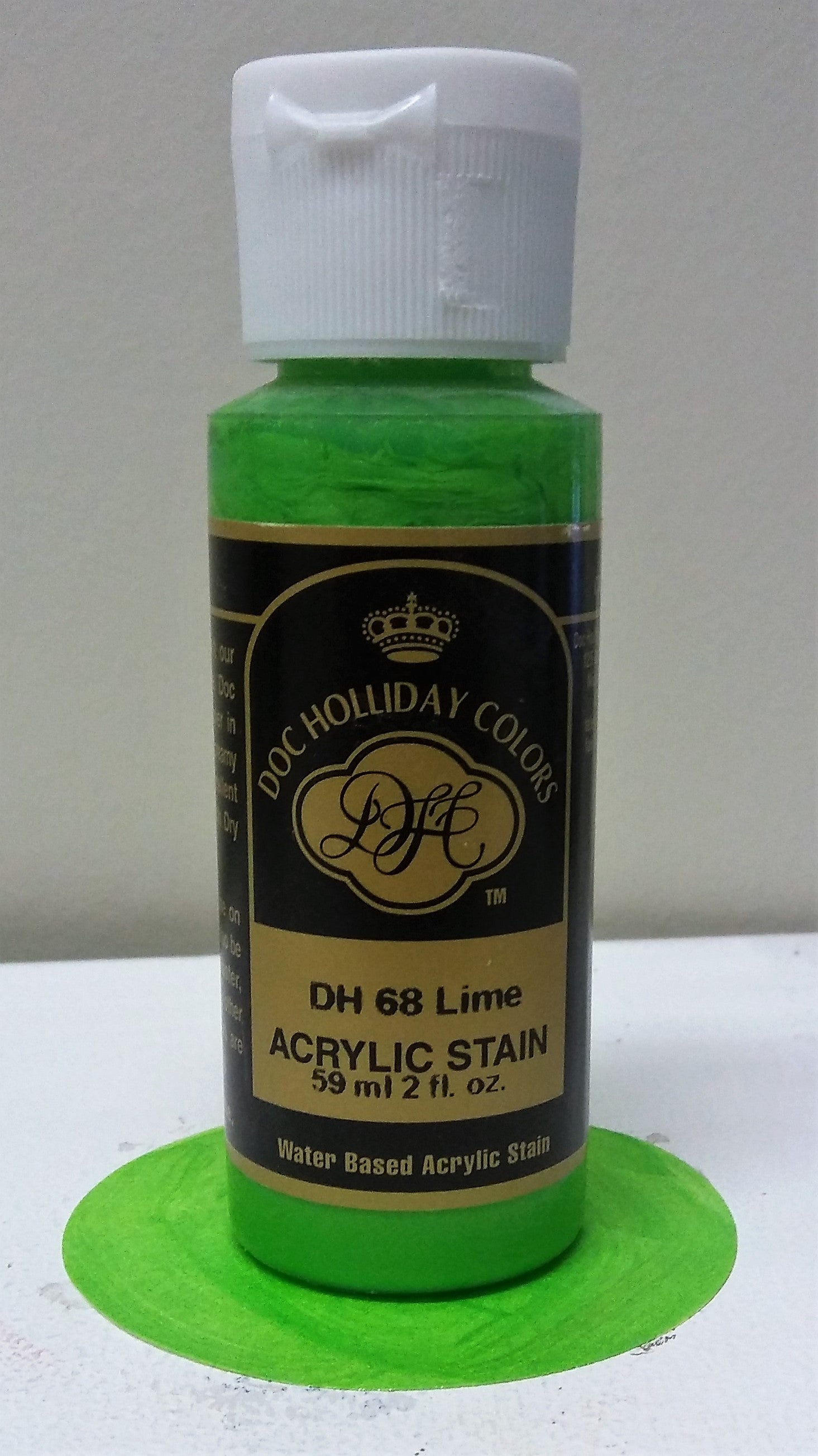 A DH 68 Lime Pearl Acrylic Stain image 0