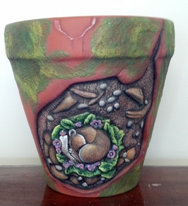 KP 1019 Chipmunk Flower Pot image 0