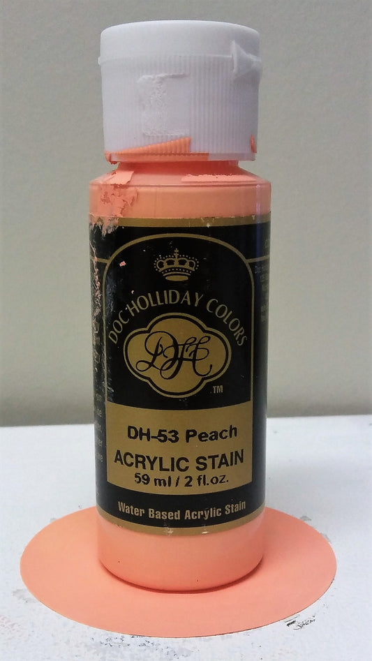 A DH 53 Peach Acrylic Stain image 0