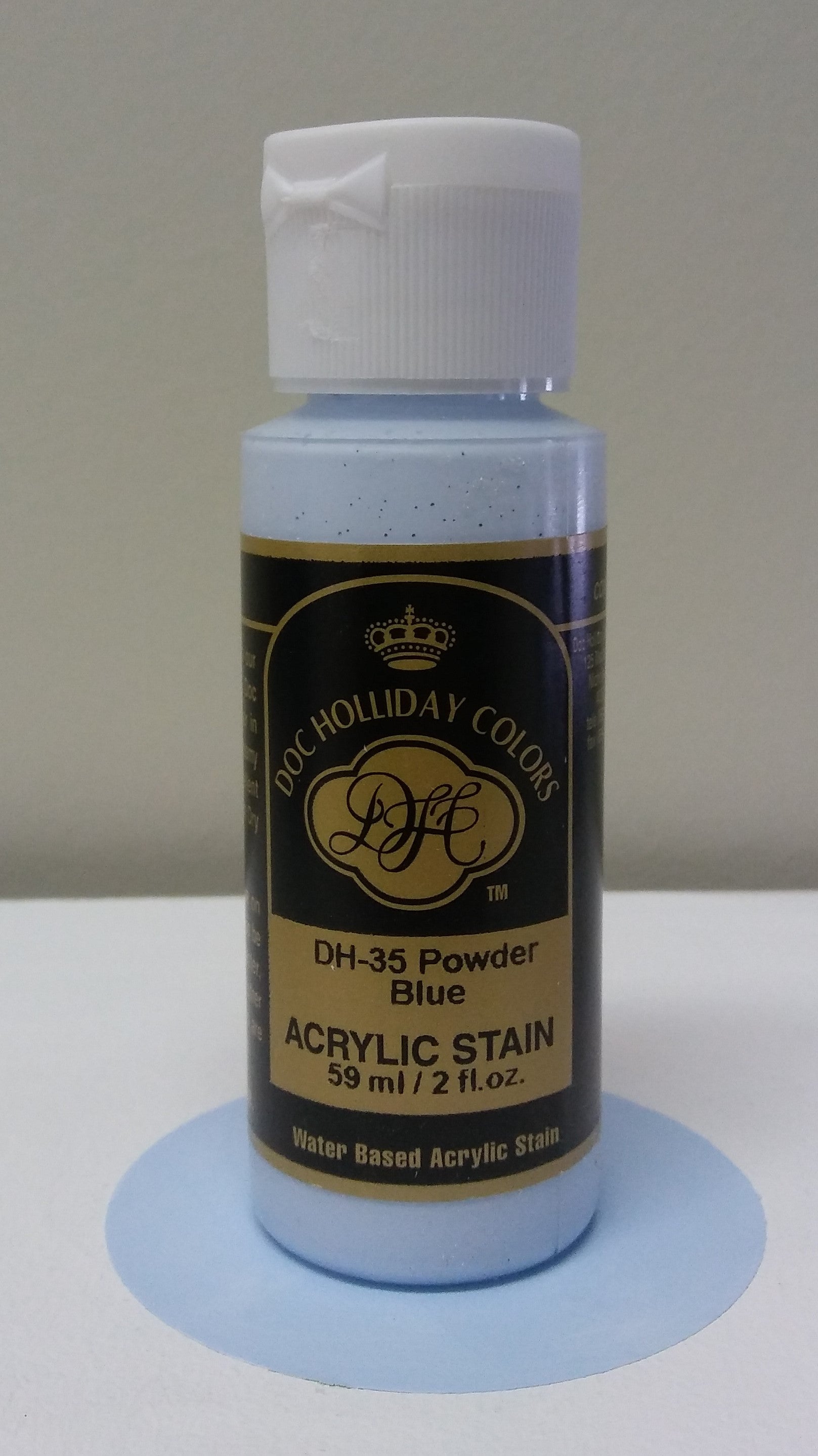 A DH 35 Powder Blue Acrylic Stain image 0