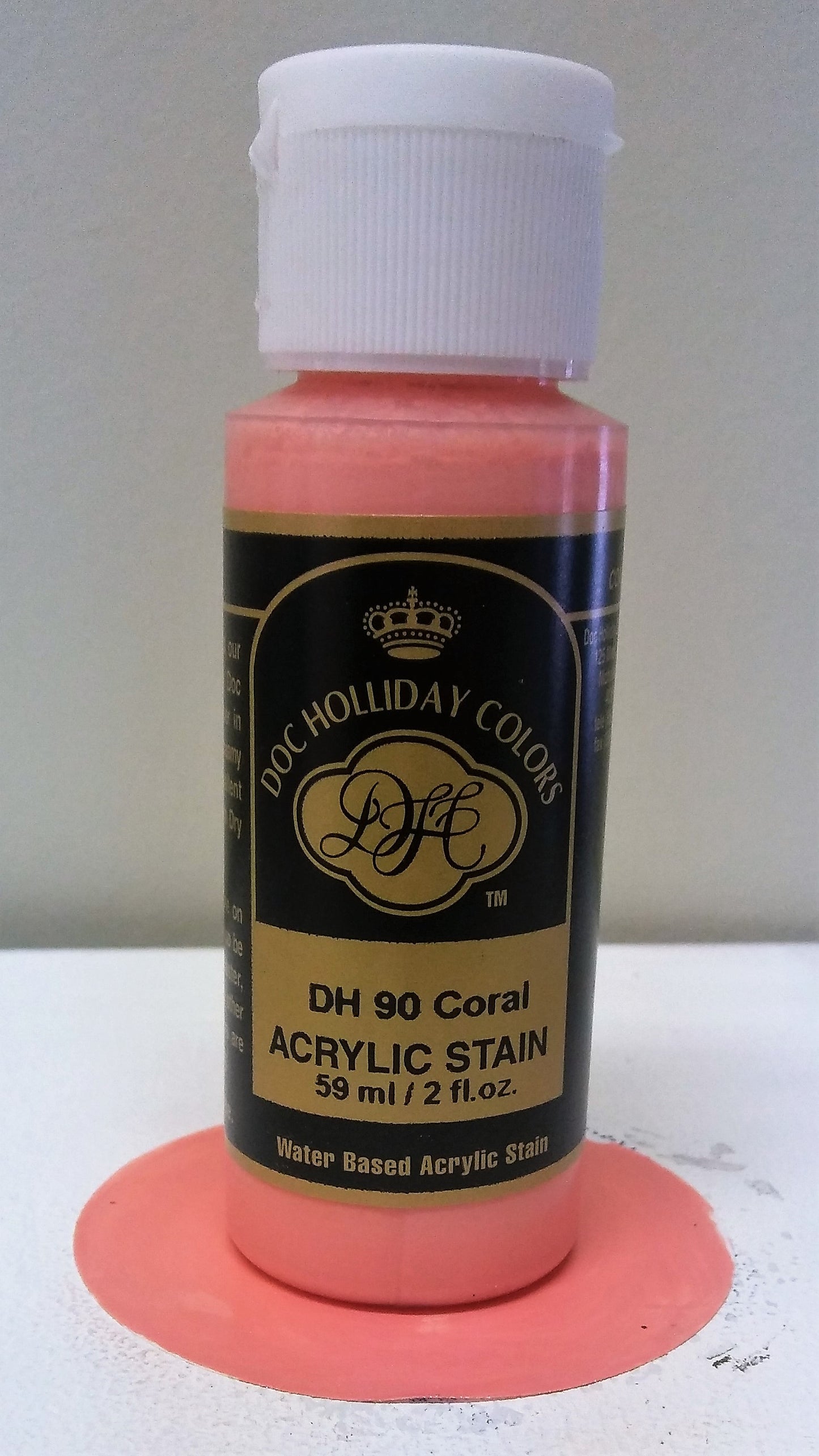 A DH 90 Coral Pearl Acrylic Stain image 0
