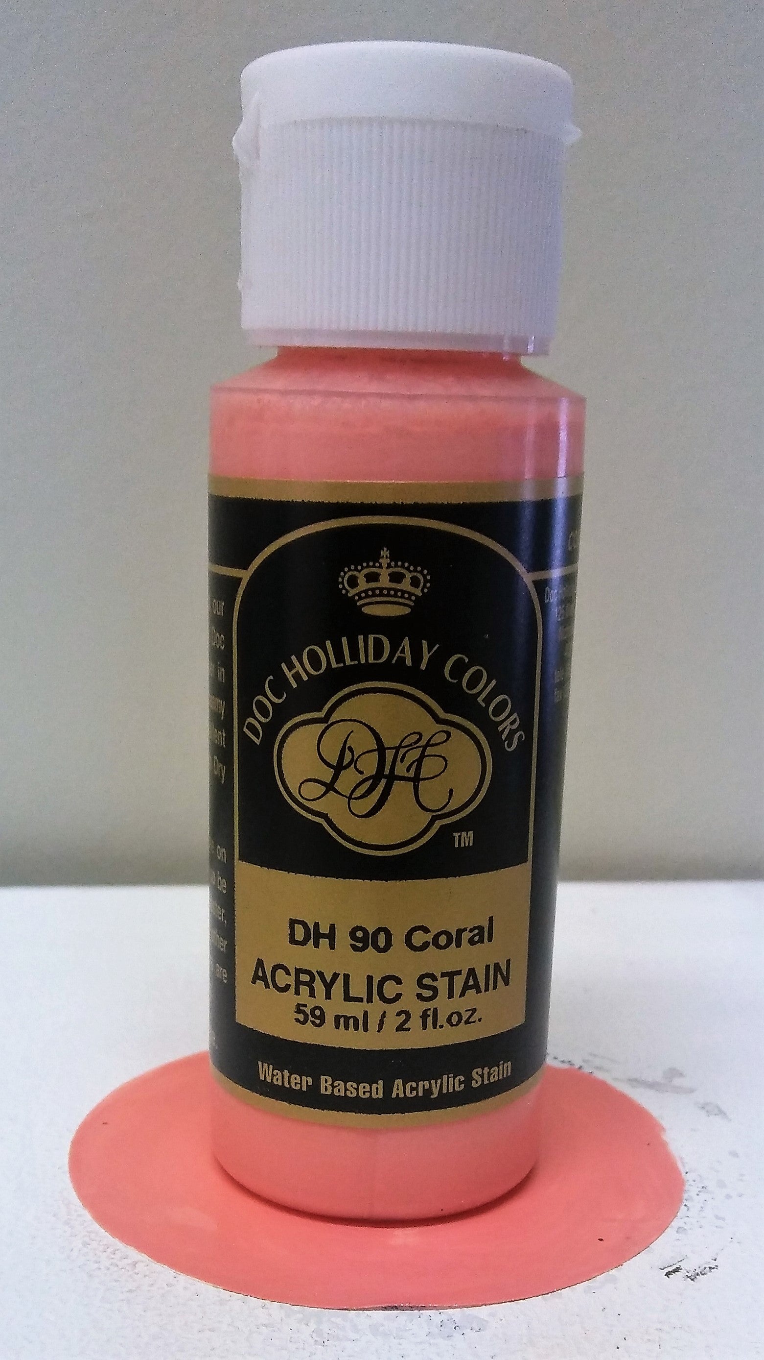 A DH 90 Coral Pearl Acrylic Stain image 0