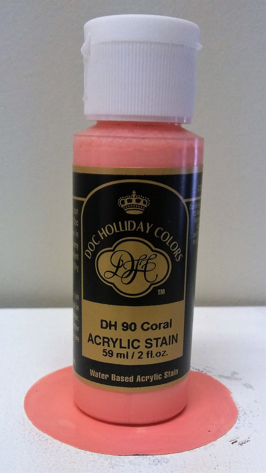 A DH 90 Coral Pearl Acrylic Stain image 0