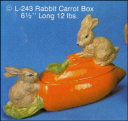 L 243 Rabbit Carrot Box image 0