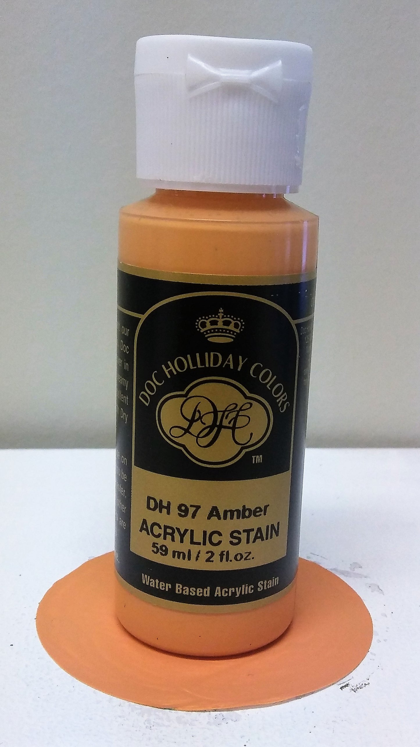A DH 97 Amber Acrylic Stain image 0
