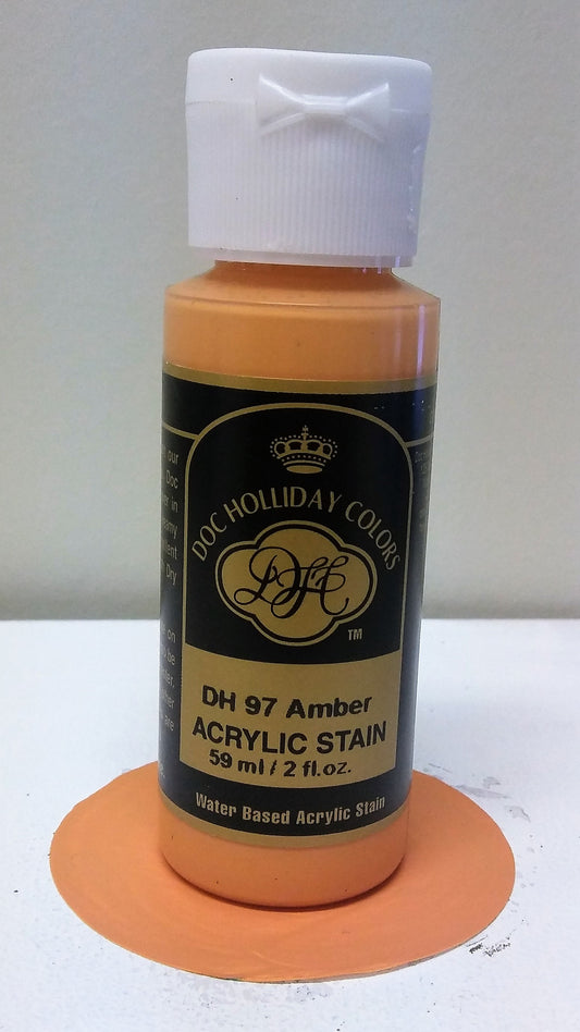 A DH 97 Amber Acrylic Stain image 0