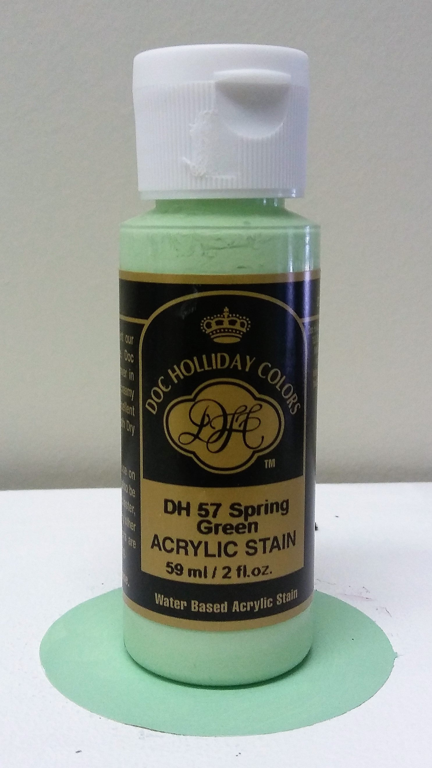 A DH 57 Spring Green Acrylic Stain image 0