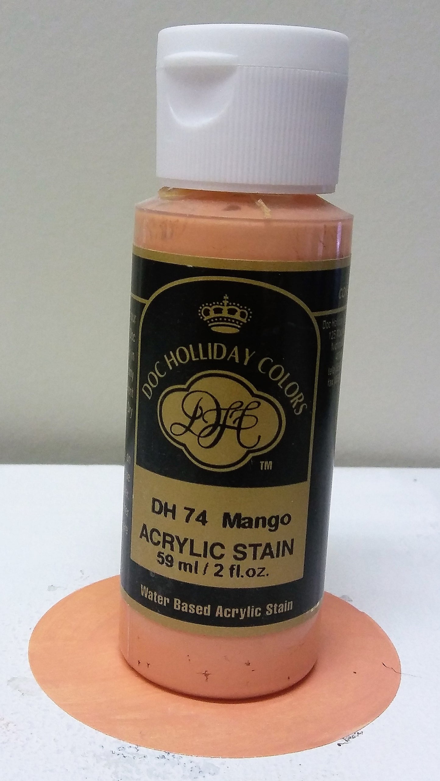 A DH 74 Mango Pearl Acrylic Stain image 0