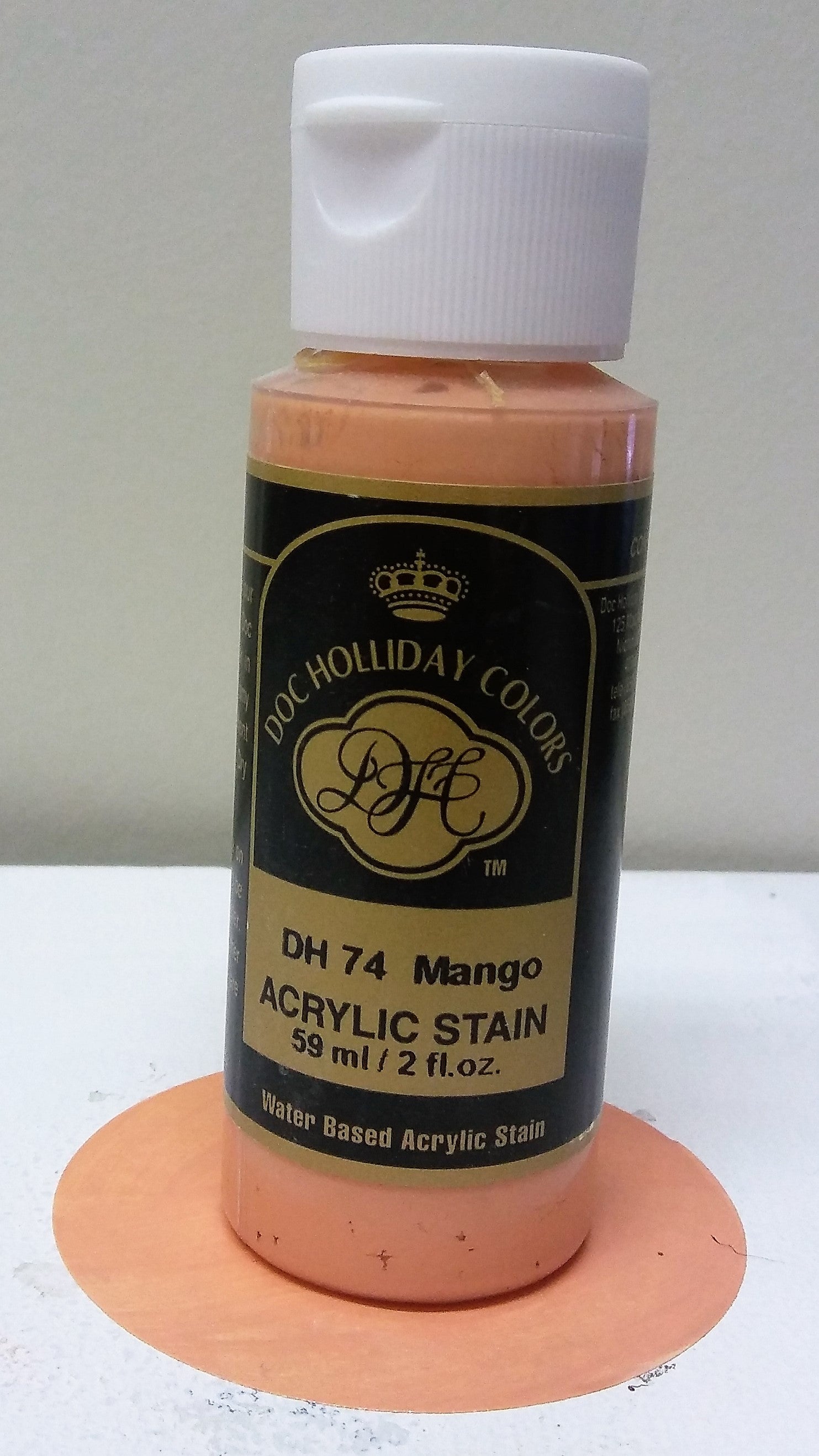 A DH 74 Mango Pearl Acrylic Stain image 0