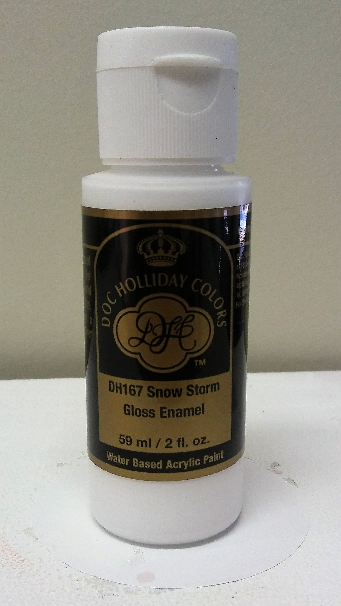 A DH 167 Snow Storm Gloss Enamel Acrylic Stain image 0