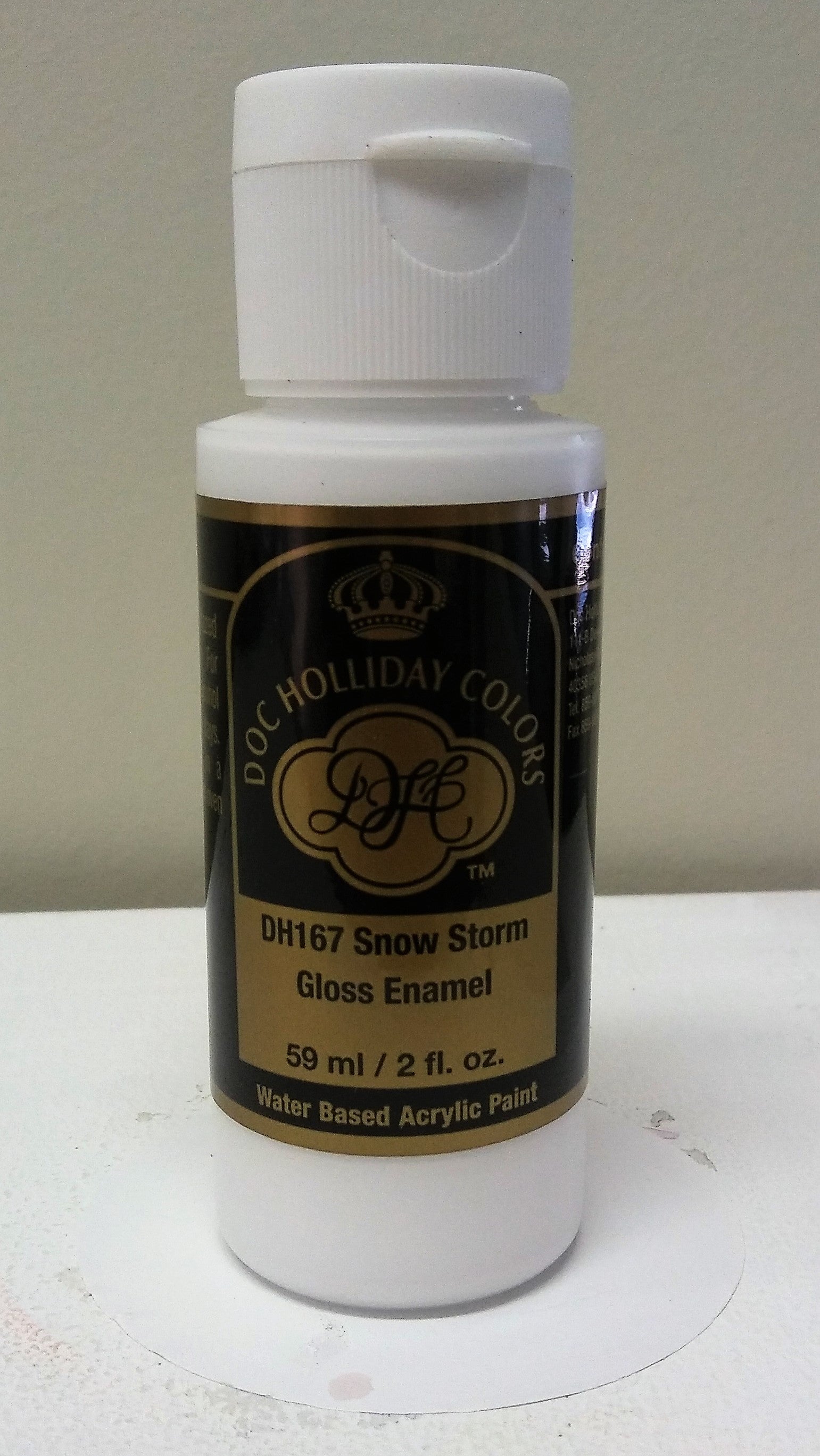 A DH 167 Snow Storm Gloss Enamel Acrylic Stain image 0