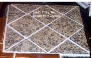 L 483 Square Tile  (4 in) image 0