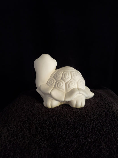 Small Smiling Turtle Figurine image 1