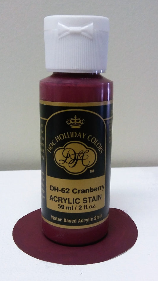 A DH 52 Cranberry Acrylic Stain image 0