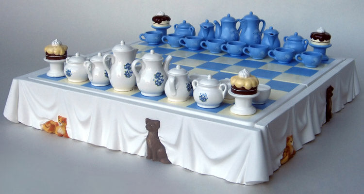 Tea Time Chess Set image 0
