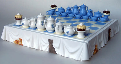 Tea Time Chess Set image 0