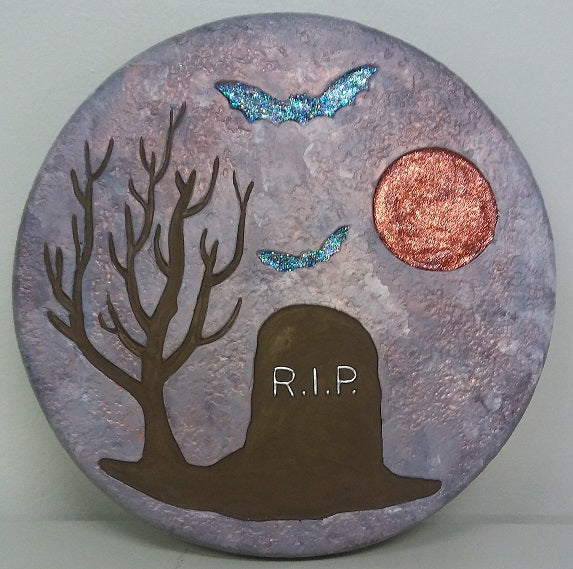 KP 1109 RIP Halloween Stepping Stone image 0