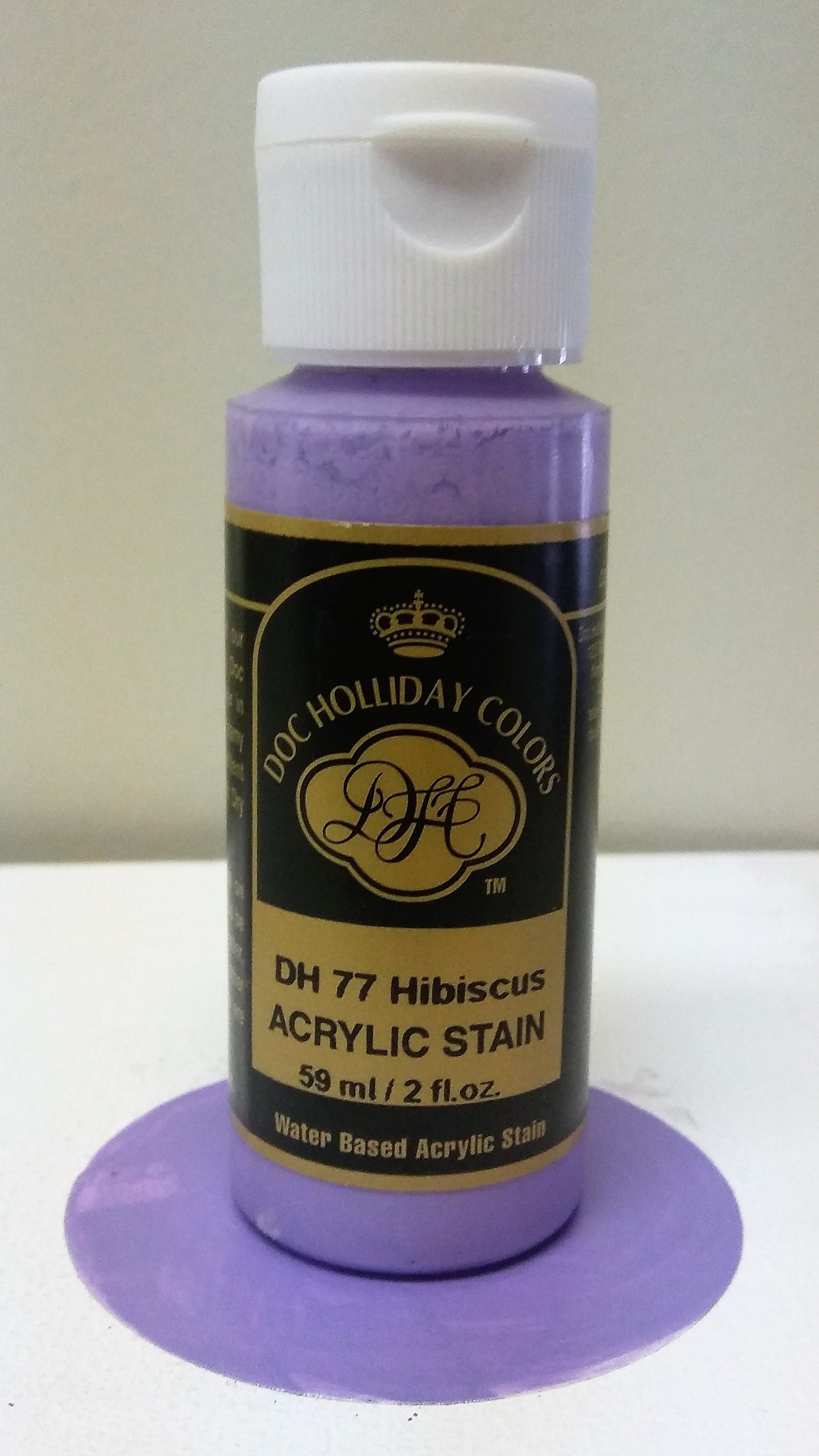 A DH 77 Hibiscus Pearl Acrylic Stain image 0