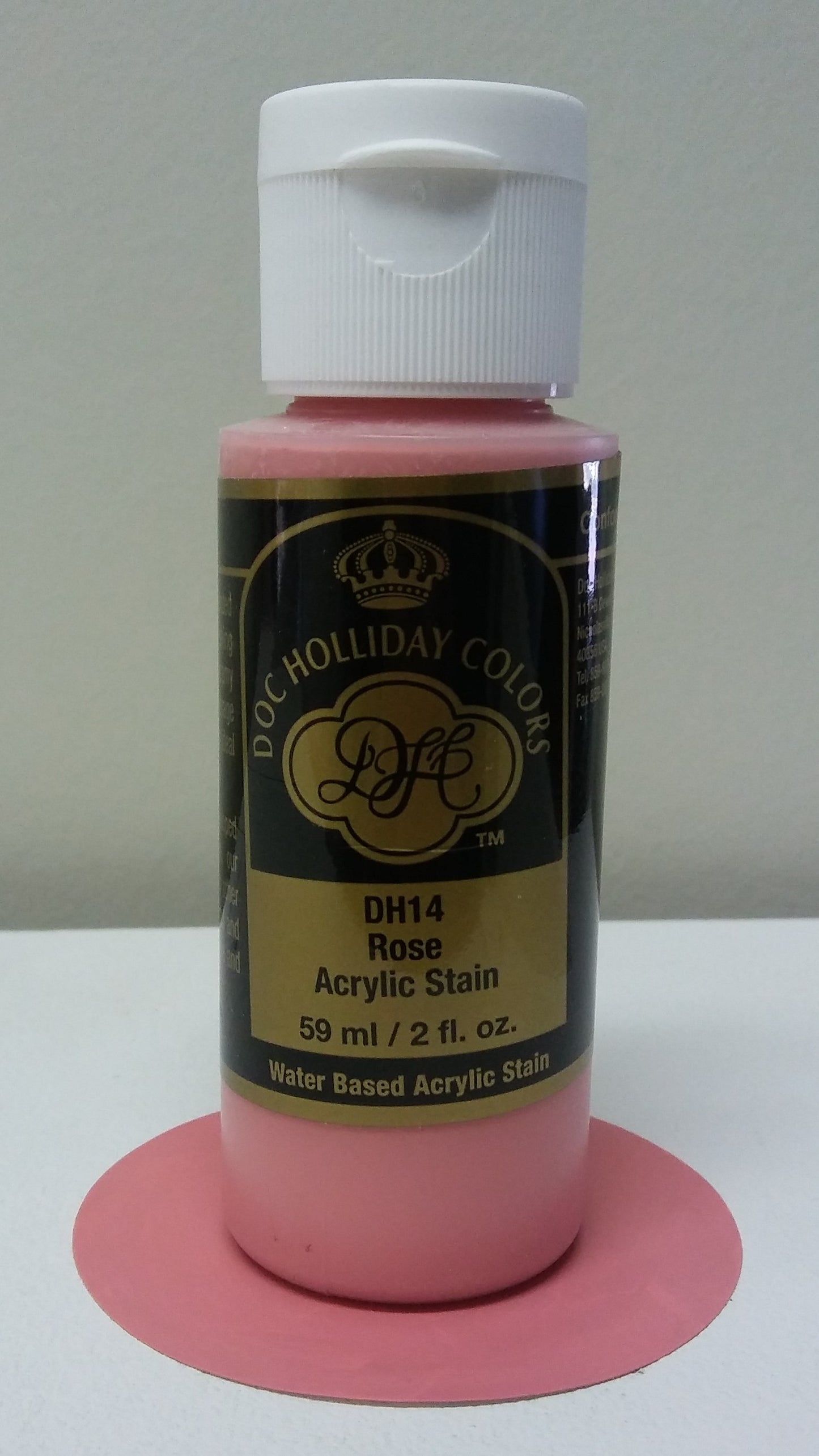 A DH 14 Rose Acrylic Stain image 0