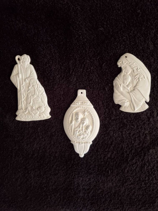 Nativity Christmas Ornaments image 0