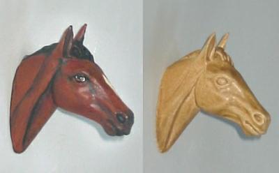 IMD 645 Thoroughbred Horse Magnet/ Drawer Pull image 0