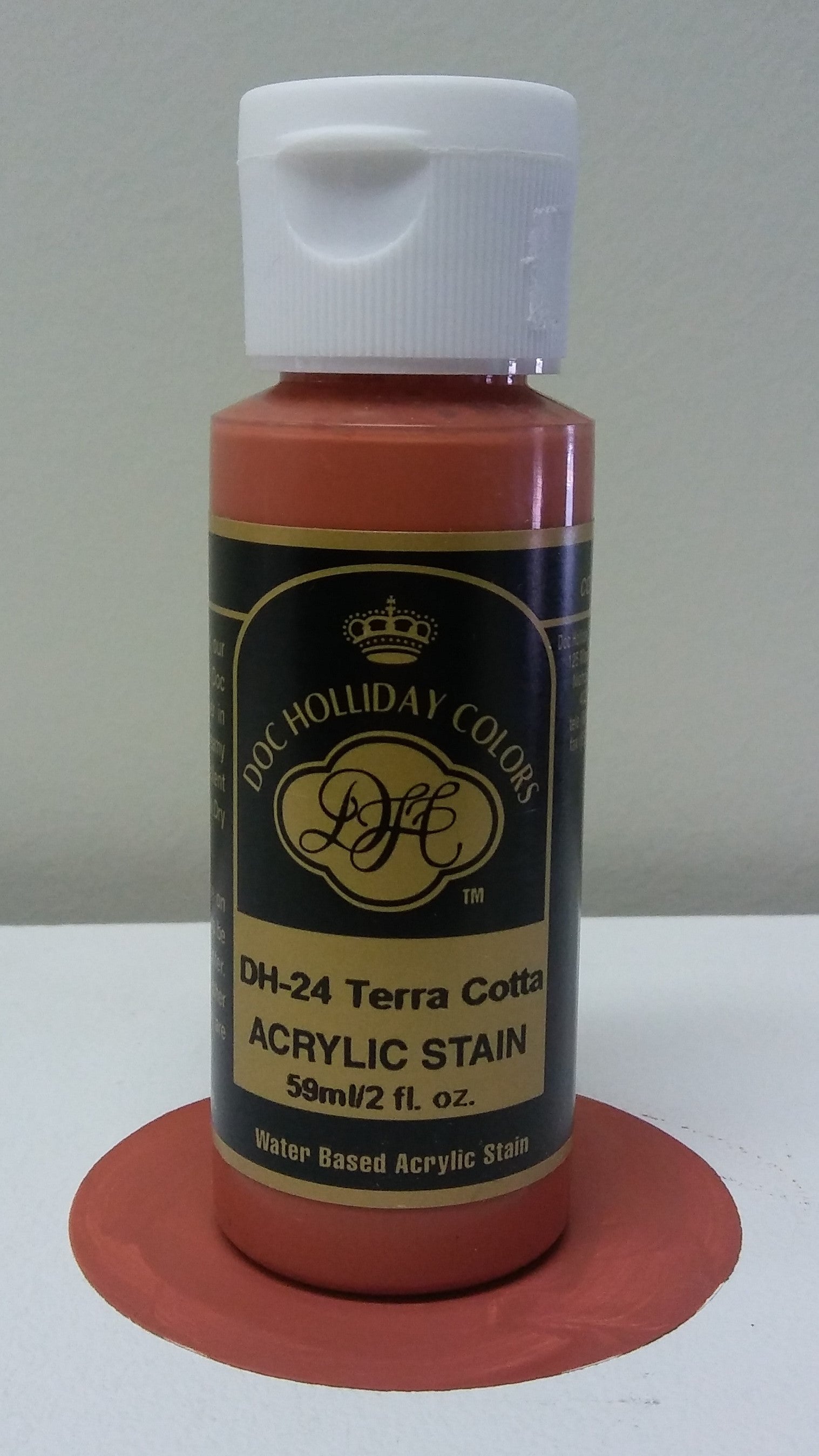 A DH 24 Terra Cotta Acrylic Stain image 0